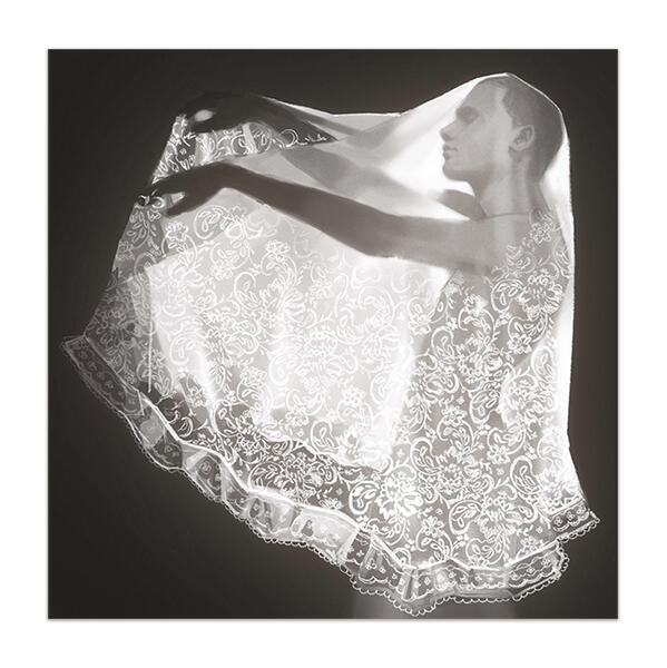 Открытка с кружевом 120 -